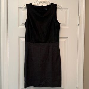 Theory Black and Gray Dress
